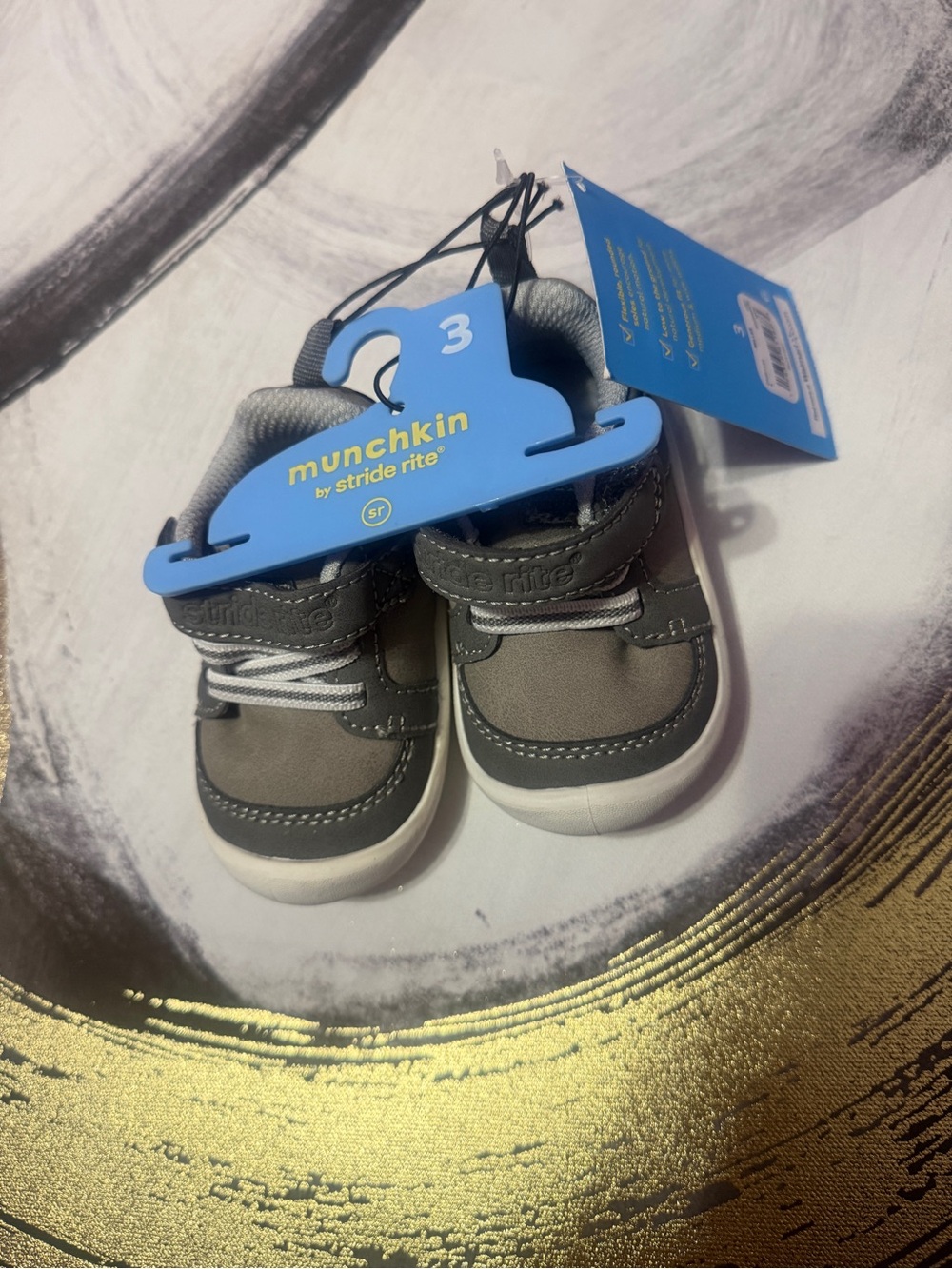 Toddler Gray Athletic Shoes